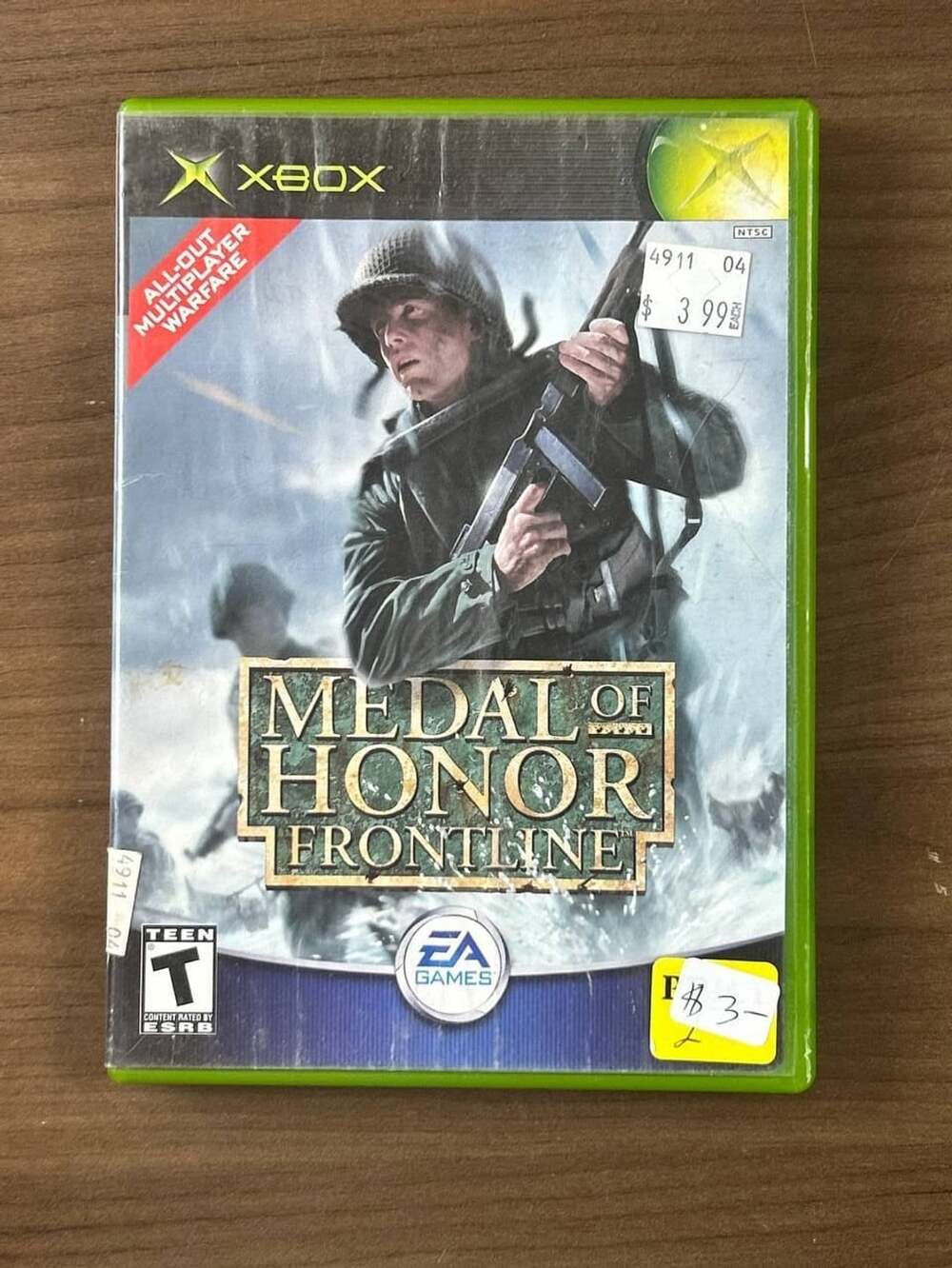 Medal of Honor Frontline Original Xbox 2002 CIB w/ Manual EA Games